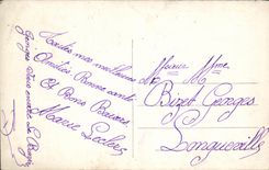 VINTAGE POSTCARD To remember Flowers Swallow