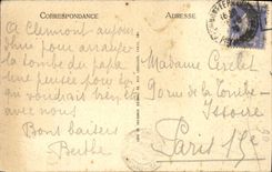 POSTAL Clermont Ferrand de la VENDIMIA la fuente D Amboise