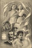 CPA Paris 1903 Lion France Italie 