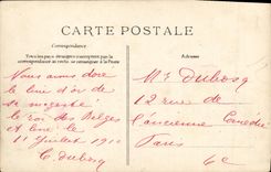 VINTAGE POSTCARD Paris Re examined De Longchamp July 14th  1910 Albert 1st King of Belegs Fallieres