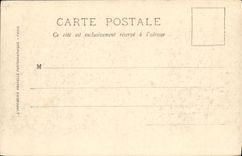 VINTAGE POSTCARD Paris the King and the queen D Italy Departure of the troops