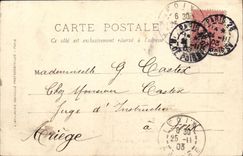 CPA Paris Les Souverains D Italie Le salut a la reine