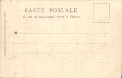 VINTAGE POSTCARD Paris the King and the Queen D Italy the car of the procession