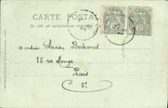 La POSTAL de la VENDIMIA los Sovereigns D Italia tiene Paris que la reina visita el museo de la lumbrera