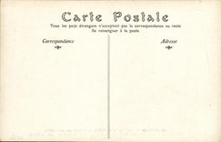 La recepcion de Paris de la POSTAL de la VENDIMIA de rey De Norvege tiene salida de Paris el Invalids