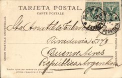 VINTAGE POSTCARD Princesita Mafalda