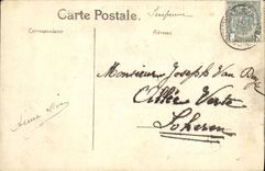 CPA Avenement du Roi Albert 23 decembre 1909 Grand Etat major Militaria 