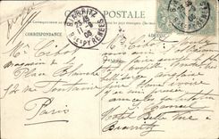 CPA Biarritz Pittoresque Alphonse XIII et la princesse Ena de Battenberg 