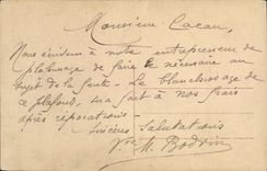 CPA Le Roi Albert 1er Belgique 