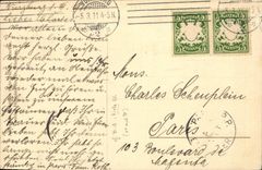 VINTAGE POSTCARD Prince regent of Bavaria 1821 1912