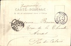 CPA LLe Roi et la Reine d italie a Paris 1903 Depart des troupes Militaria