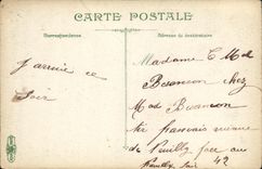 VINTAGE POSTCARD At the beginning D Igny