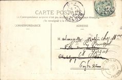 La casa de Dax de la POSTAL de la VENDIMIA de Ranquines o era Saint Vincent nato de Paul