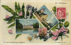 POSTAL Villemeux de la VENDIMIA
