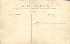 La POSTAL Chartres de la VENDIMIA el lugar de Chatelet y la catedral entrena