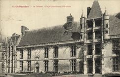 CPA Chateaudun Le chateau Facade interieure 
