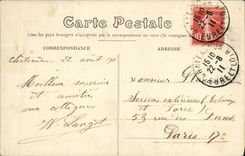 CPA Chateaudun Le chateau Facade interieure