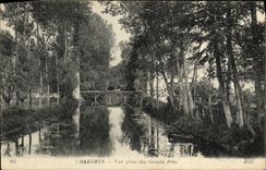 POSTAL Chartres de la VENDIMIA vista de cercano grande