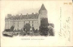 CPA Chateaudun Le chateau vu du donjon 