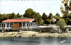 CPM La vallee du Cher La plage sur le Cher 