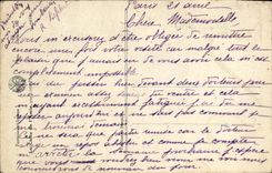 CPA Fantaisie Enfant Parfois je doute de votre amour Pierrot