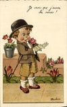 VINTAGE POSTCARD Fantasy Michou Child