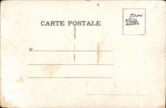 CPA Fantaisie Poisson Chat