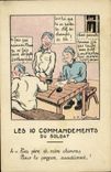 CPA Les 10 commandants du soldat Militaria