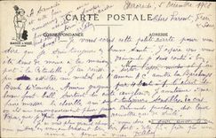 VINTAGE POSTCARD L clothing militaria