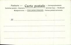 VINTAGE POSTCARD the post office in Venezuela