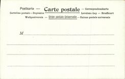 CPA La poste en Italie