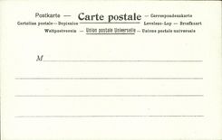 VINTAGE POSTCARD the post office in Trinidad