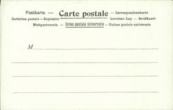 VINTAGE POSTCARD the post office in Switzerland