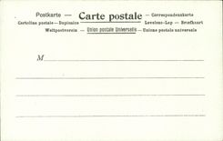 VINTAGE POSTCARD the post office in Native South Africa