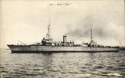 VINTAGE POSTCARD Boat Oise Sloop