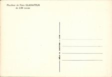 VINTAGE POSTCARD Boat Sprinkler of nets Gladiator