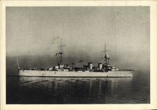 CPA Bateau La Motte picquet Croiseur de 8000 tonnes 
