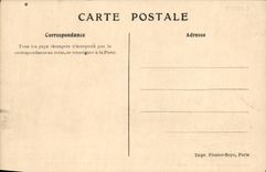 VINTAGE POSTCARD Bateau Dupuy Glory of Lome after Napoleon first warship has propeller