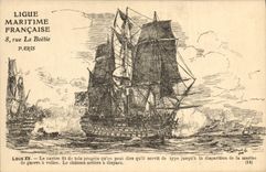 CPA Bateau Navire Louis XV