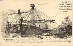 CPA Bateau Pheniciens