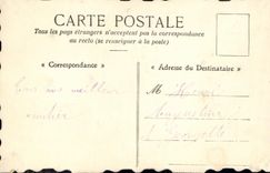 CPA Fantaisie Fleurs Bateau