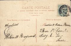 CPA Fantaisie Fleurs Colombes