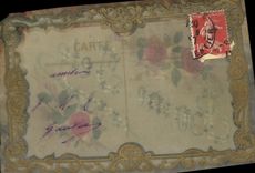 CPA Fantaisie Fleurs 