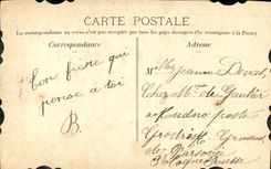 VINTAGE POSTCARD Fantasy Garden Child