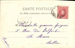 VINTAGE POSTCARD Fontarabie Procession of the Good Friday L archangel