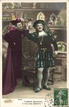 VINTAGE POSTCARD Fantasy Man Faust Devil