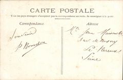 VINTAGE POSTCARD Fantaisie Faust Woman has Marguerite