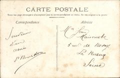 VINTAGE POSTCARD Fantasy Man Faust Mephistopheles Devil