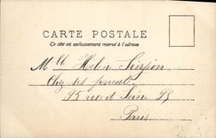 CPA Fantaisie Enfant Chat Bebe et Minet