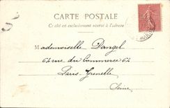 CPA Fantaisie Enfant La cigale et la fourmi 